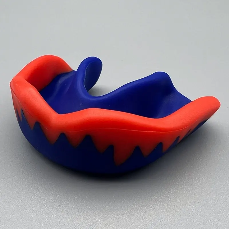 Blue red boxing mouth pieces